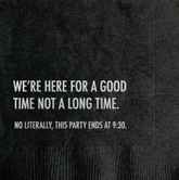 Good Time Cocktail Napkin